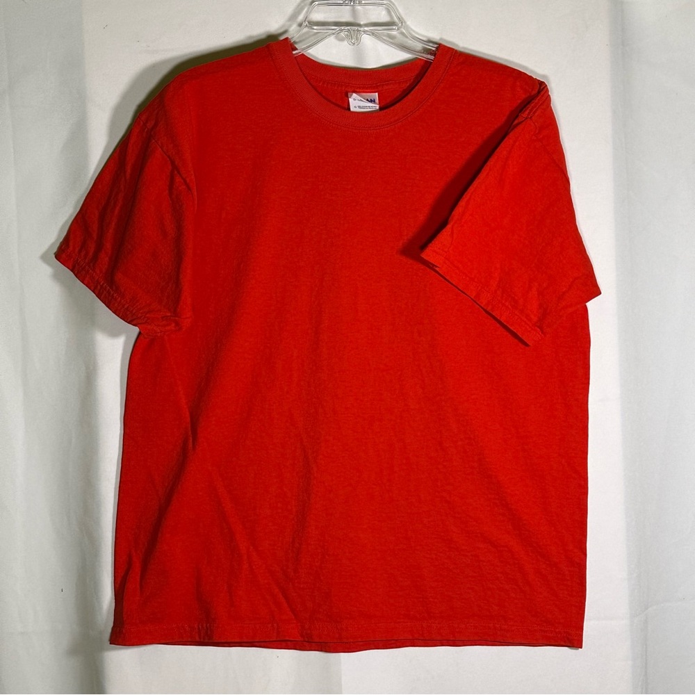 Gildan Large T-shirt Athletic Sporty Red